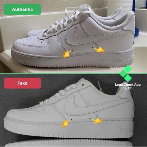 how to spot fake air nike|nike af1 shoes scam.